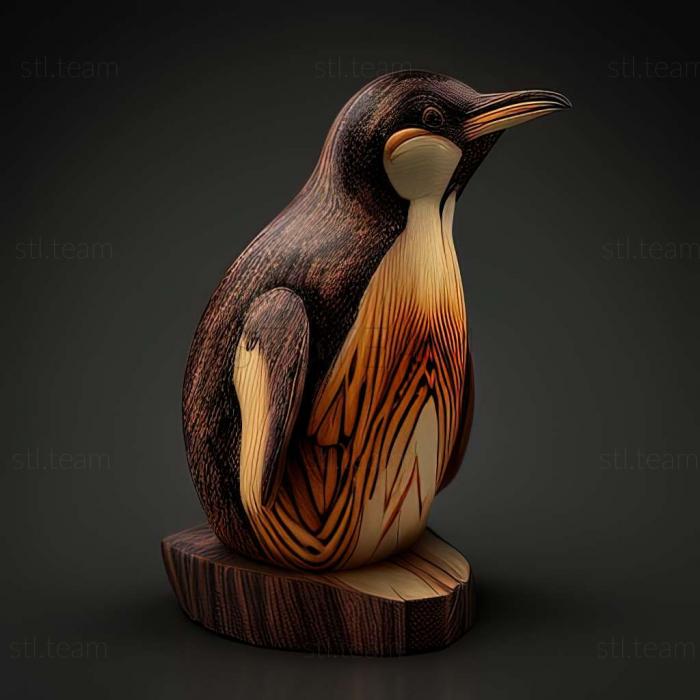 3D model penguin (STL)